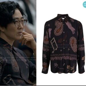 🐇🐦✨ Paul Smith Black Rabbit Shirt | As Seen on Tim Jo on TV 📺